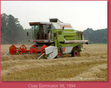 Claas Dominator 98, 1994  Detlef Schröder, Schwalingen